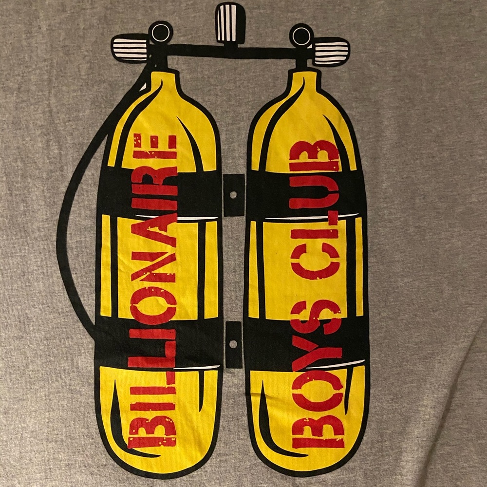 Billionaire boys club graphic t shirt scuba